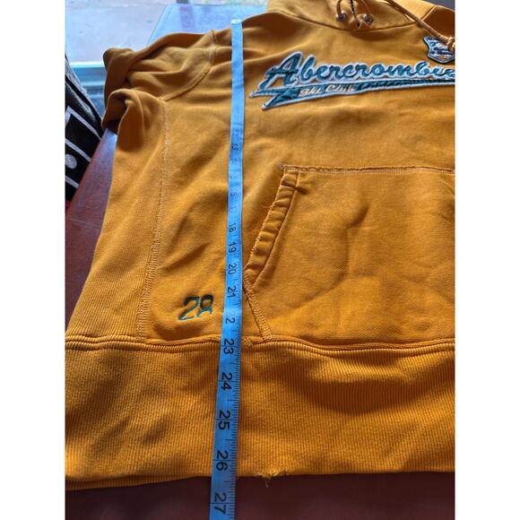 Vintage Abercrombie & Fitch “Ski Club / Search & Rescue 28” Pullover Hoodie Y2K - Picture 3 of 9